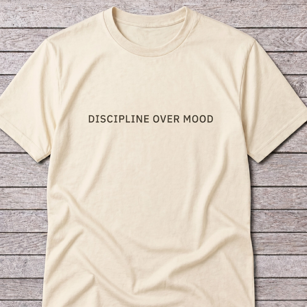 Discipline Over Mood Crew Neck - Classic Edition