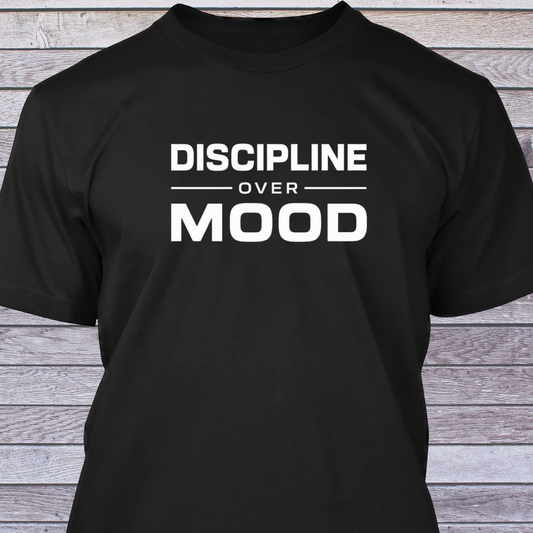 Discipline Over Mood Crew Neck - Bold Edition