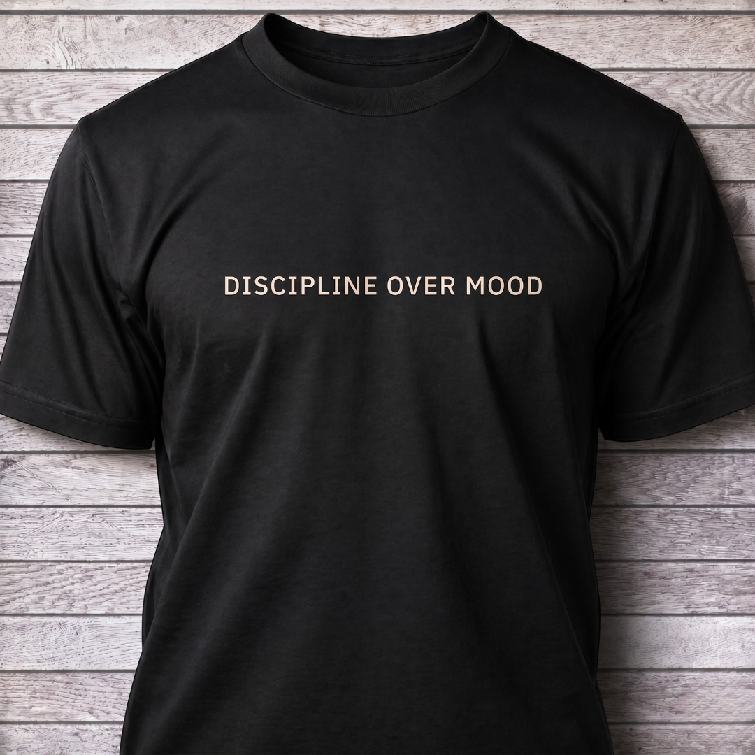 Discipline Over Mood Crew Neck - Classic Edition